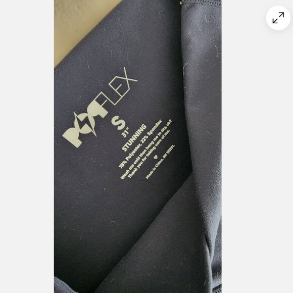Sm Crisscross Hourglass Flared Legging W/pockets (Soft Touch) - Smoky Navy - 31 - Picture 3 of 5